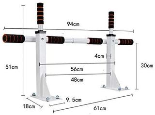 Barra dominadas pared multifunción