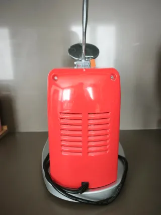 Trituradora de hielo eléctrica naranja