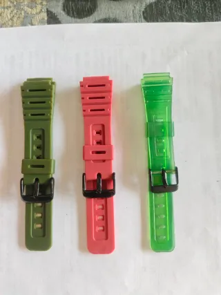 Correas de silicona para Casio