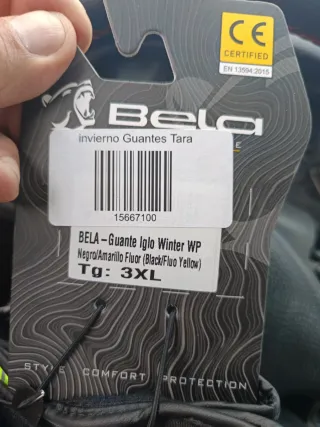 Guantes Moto iglo Winter WP Talla 3XL