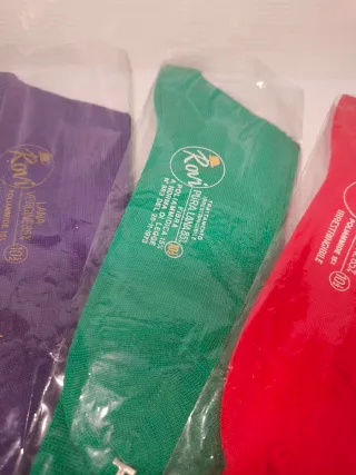 Calzini Rovi Lana Uomo Taglia 39-41 Anni '70