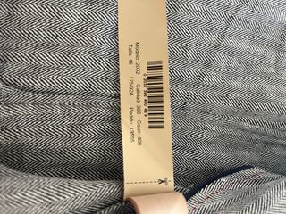 Americana Massimo Dutti Talla 46 gris