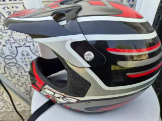 Casco Motocross OF3 Head Rock, talla L, 57_58