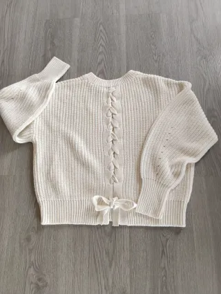 Jersey punto oversize mujer