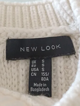 Jersey punto oversize mujer