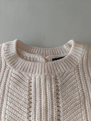 Jersey punto oversize mujer