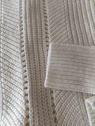 Jersey punto oversize mujer