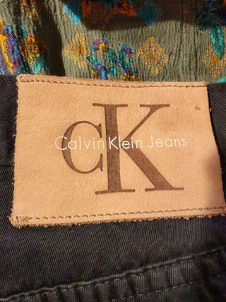 Jeans Calvin Klein Neri Vintage Taglia 44
