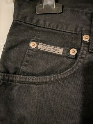 Jeans Calvin Klein Neri Vintage Taglia 44