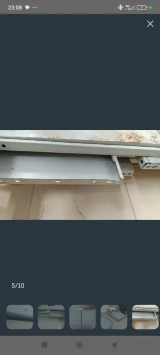 Baldas metálicas. Precio unidad