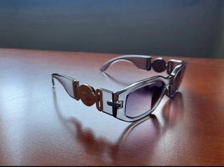 Occhiali da Sole Uomo Donna Unisex Oro Grigio