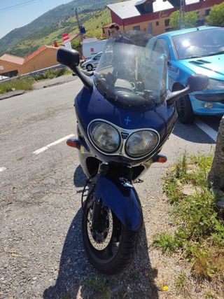 Triumph Trophy 1200 Azul