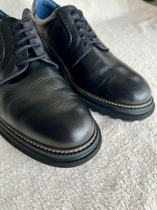 Zapatos de vestir Fluchos Piel Negros Talla 42