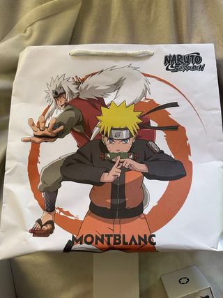 Pluma Montblanc Meisterstück Naruto + EXTRAS