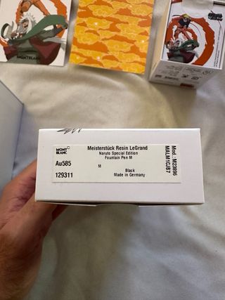Pluma Montblanc Meisterstück Naruto + EXTRAS