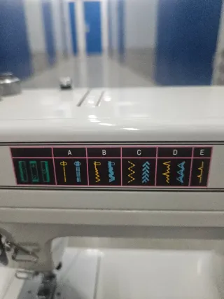 Máquina de coser Alfa portátil