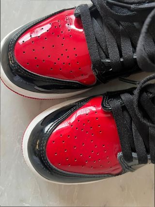 Air Jordan 1 High Rojo/Negro Talla 39