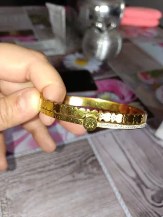 Brazalete y reloj Tous dorado