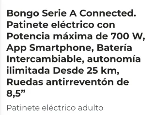Patinete Eléctrico Cecotec Bongo Serie A Connected