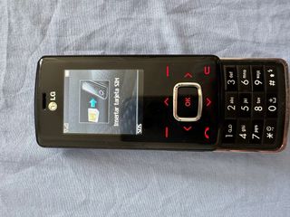 Telefono LG KG800 Vintage Nero