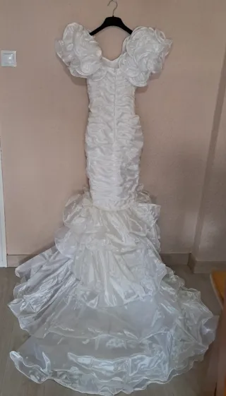 Vestido de Novia vintage romantico Años 90