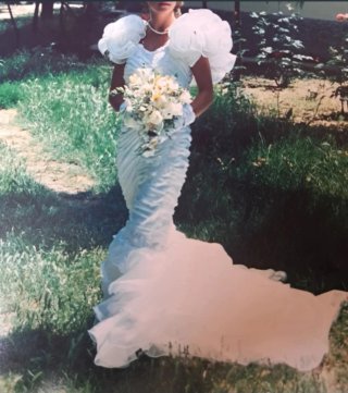 Vestido 2×1 de Novia vintage romantico y de fiesta