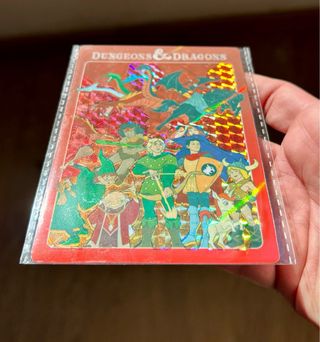 Pegatina Holográfica Dragones y Mazmorras