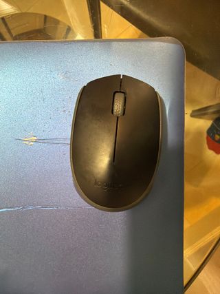 Ratón Logitech Negro y Gris