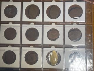 12 Gettoni Souvenir Allungati Monete