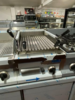 Barbacoa piedra volcánica nueva