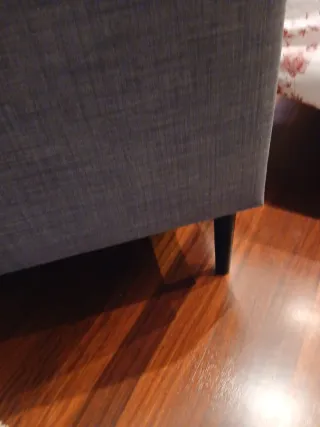 Butaca Ikea Gris Tela