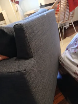 Butaca Ikea Gris Tela