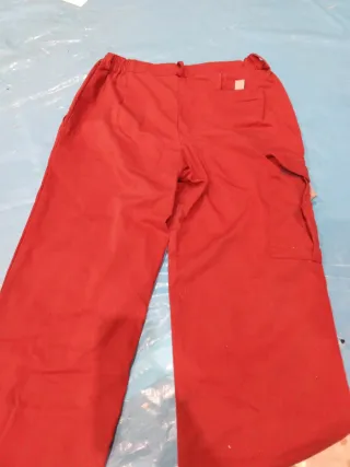 Pantalón de trabajo rojo