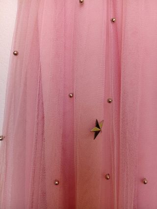 WIYA Falda Tul Estrellas Talla Única - Romántica