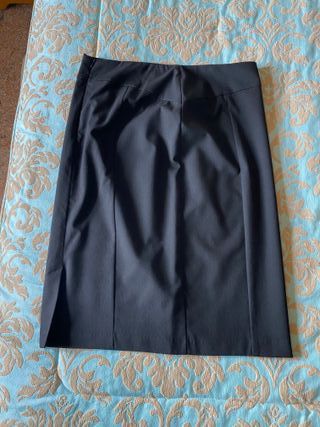 Falda Benetton Negra Talla M