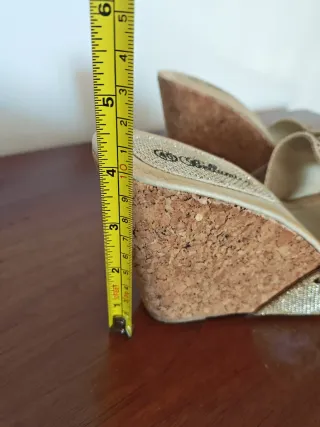 Zeppe eleganti Bellamica oro taglia 40