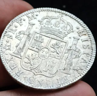 Moneda de plata 8 reales  Carlos IIII 1793