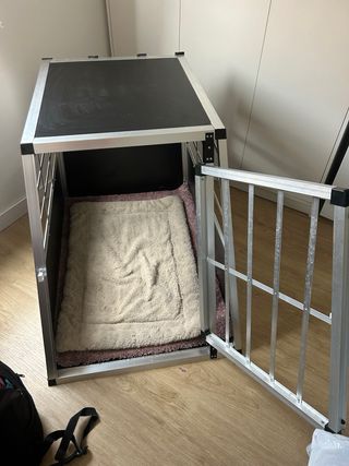 Transportín para perros aluminio