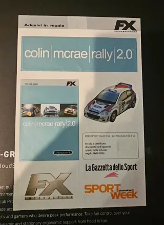 Adesivi Colin McRae Rally 2.0