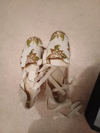 Alpargatas Lady Glory Negras Talla 39