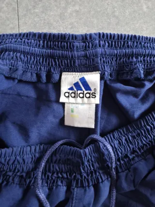 Adidas Pantaloni Vintage BAGGY Y2K Blu