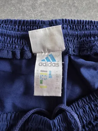 Adidas Pantaloni Vintage BAGGY Y2K Blu