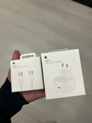 Pacchetto Caricatore Apple 40W + Cavo USB-C 1m 60W