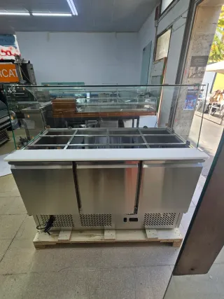 Vitrina Refrigerada Acero Inoxidable