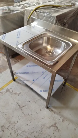 Fregadero escurridor acero inoxidable Infrico