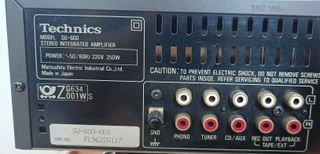 Amplificatore stereo Technics SU-600
