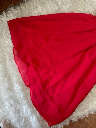 Vestido Bershka Vermelho Tamanho XS