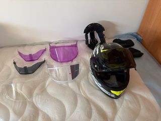 Casco Integral Nexx X.R3R Glitch Racer Carbono M