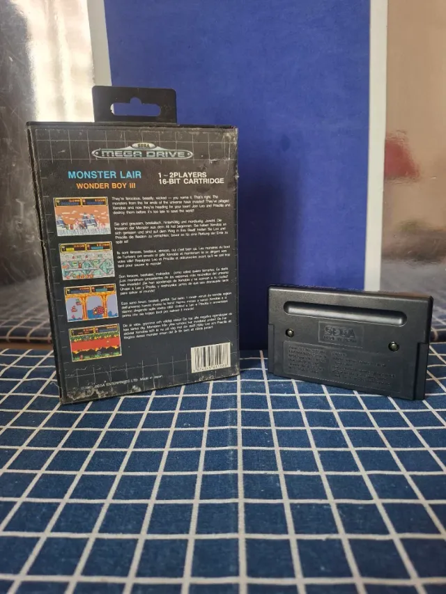 MEGADRIVE WONDERBOY 3 MONSTER LAIR ORIGINAL