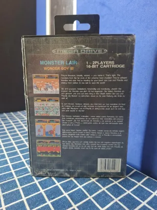 MEGADRIVE WONDERBOY 3 MONSTER LAIR ORIGINAL